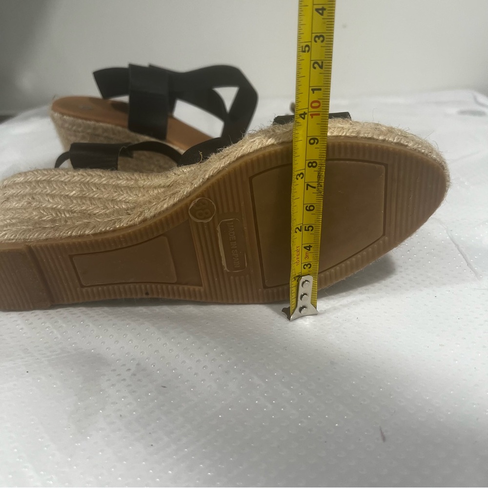 Anthropologie Maypol Espadrille Wedge Sandals Women’s Sz 38 (7.5) - Picture 12 of 14